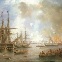 The Bombardment of Sveaborg